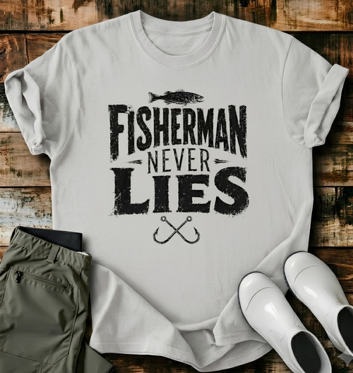 Fisherman Never Lies 2 T-Shirt