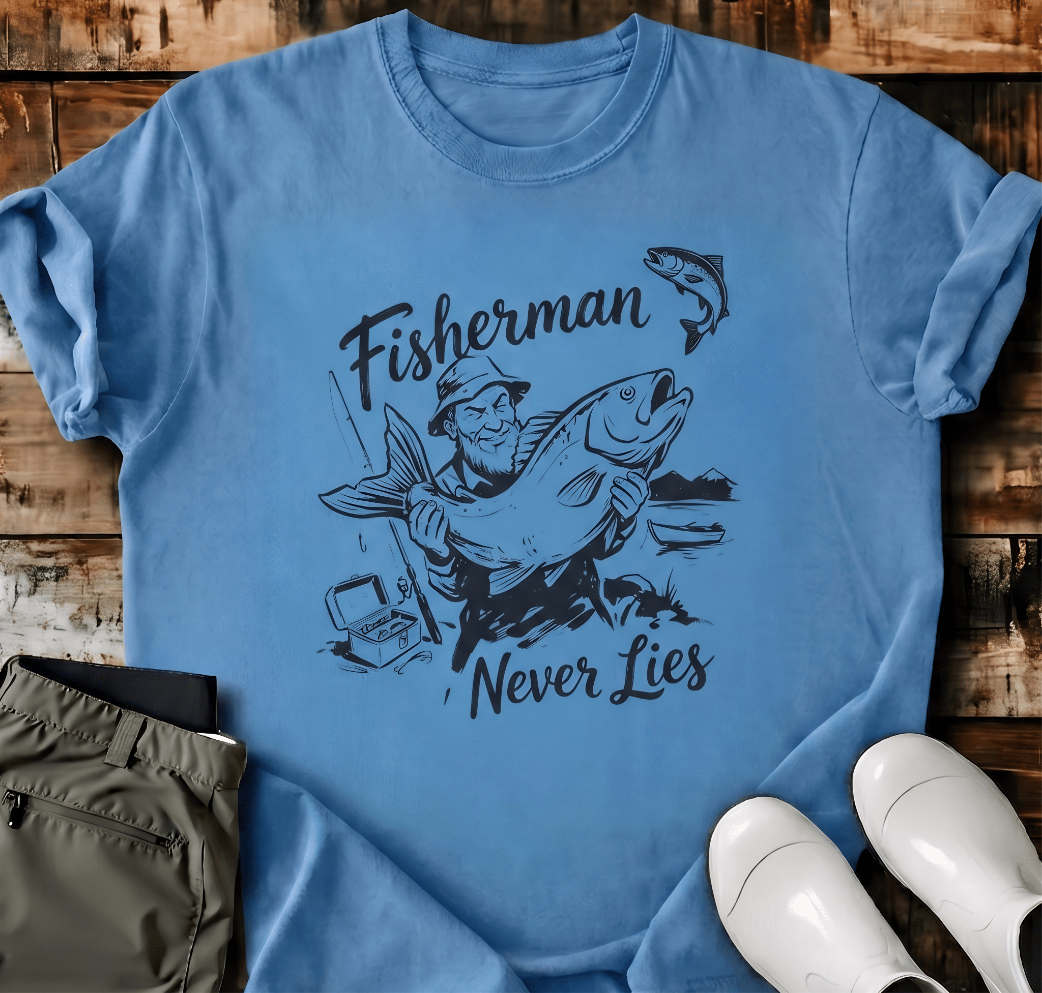 Fisherman Never Lies 3 T-Shirt