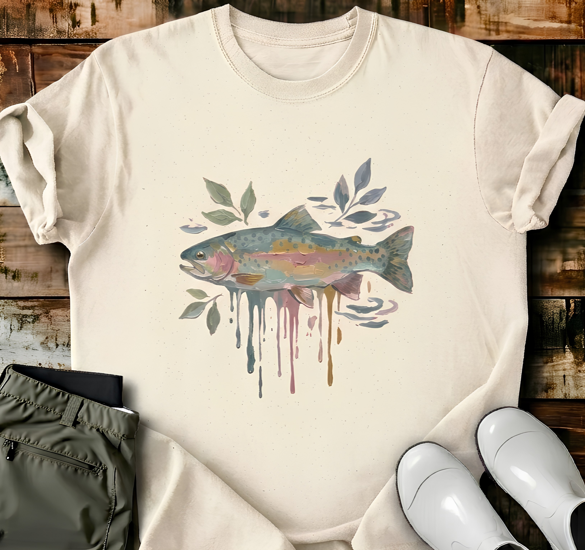 Rainbow Drip T-Shirt