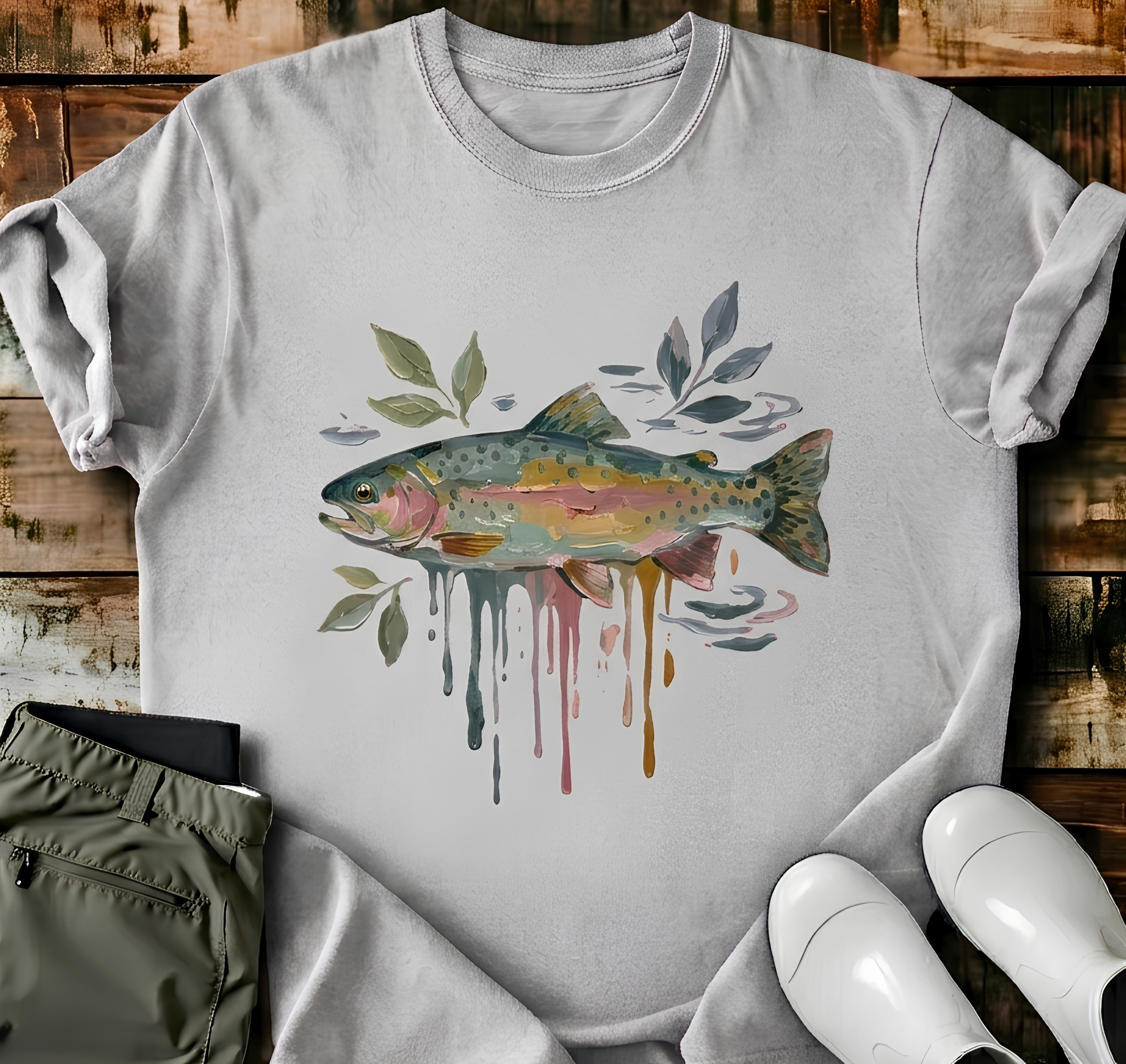 Rainbow Drip T-Shirt