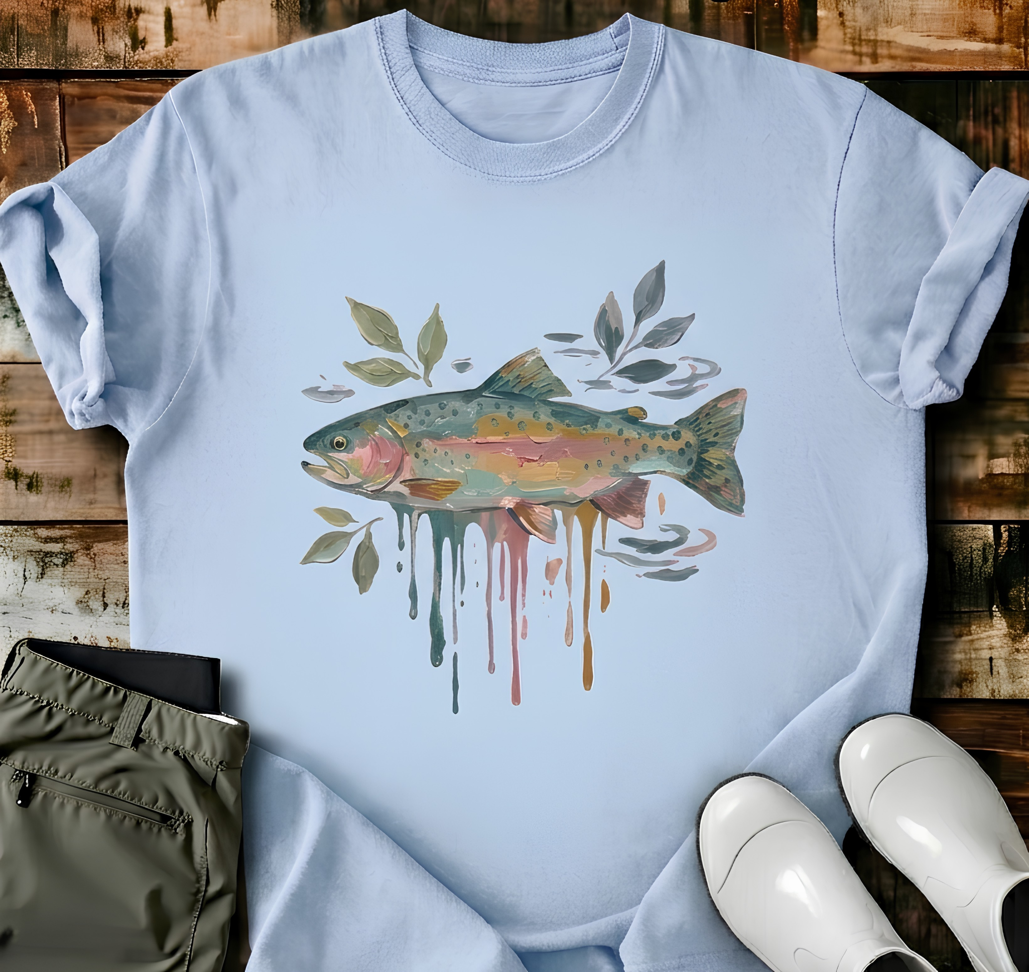 Rainbow Drip T-Shirt