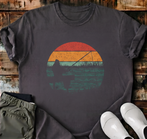 Bigfoot Fishing T-Shirt