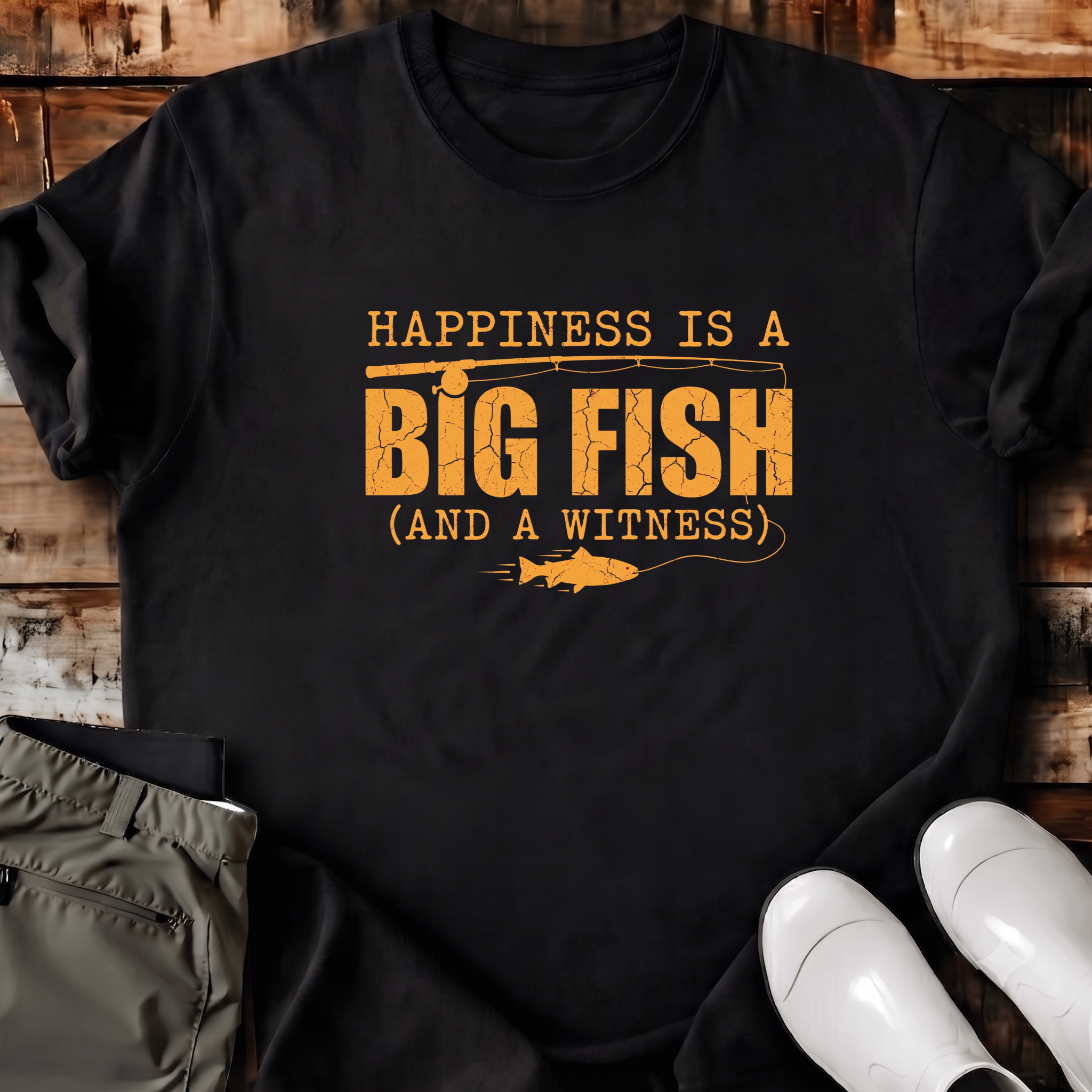 Happiness Is A Big Fish T-Shirt