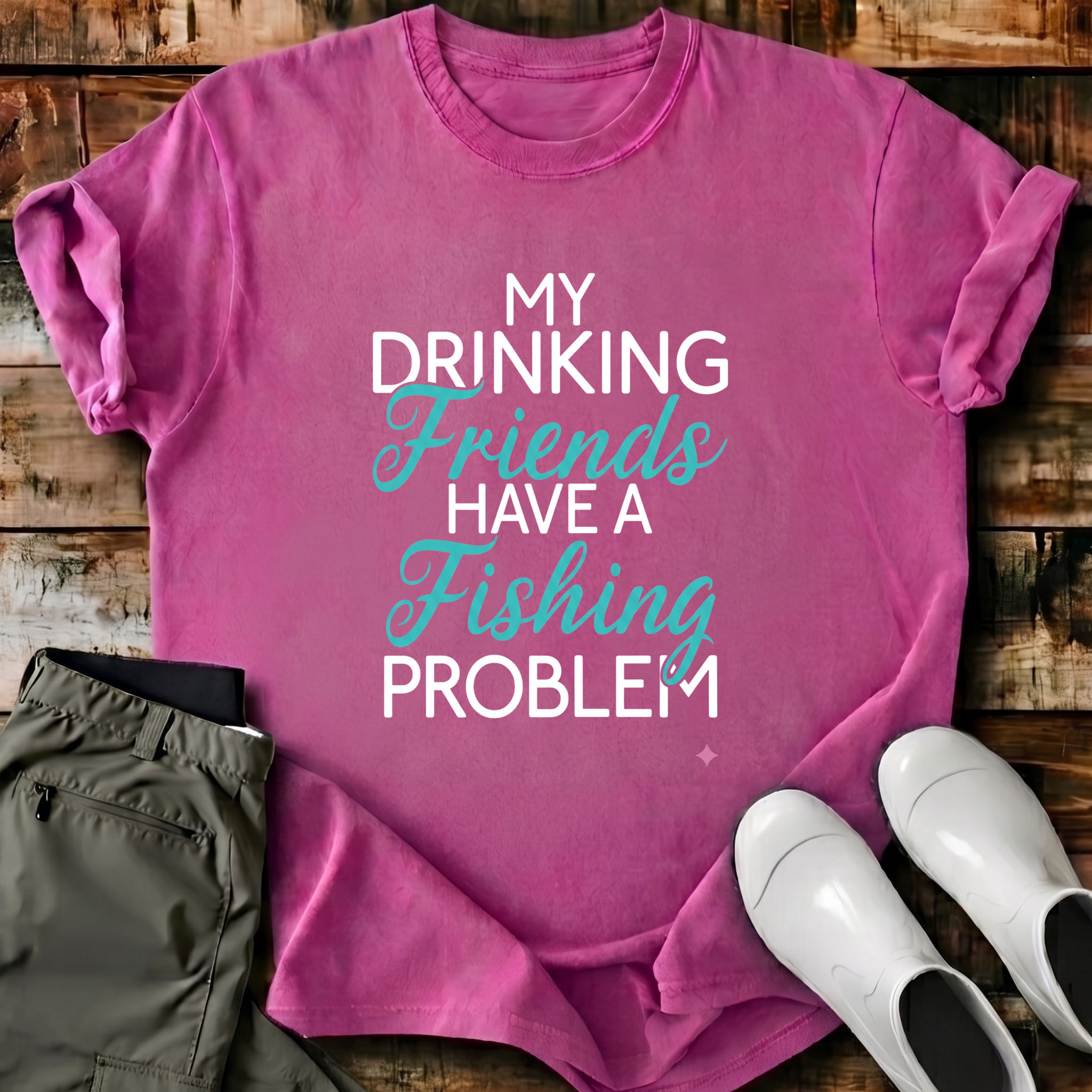 My Drinking Friends Have A Fishing Problem T-Shirt