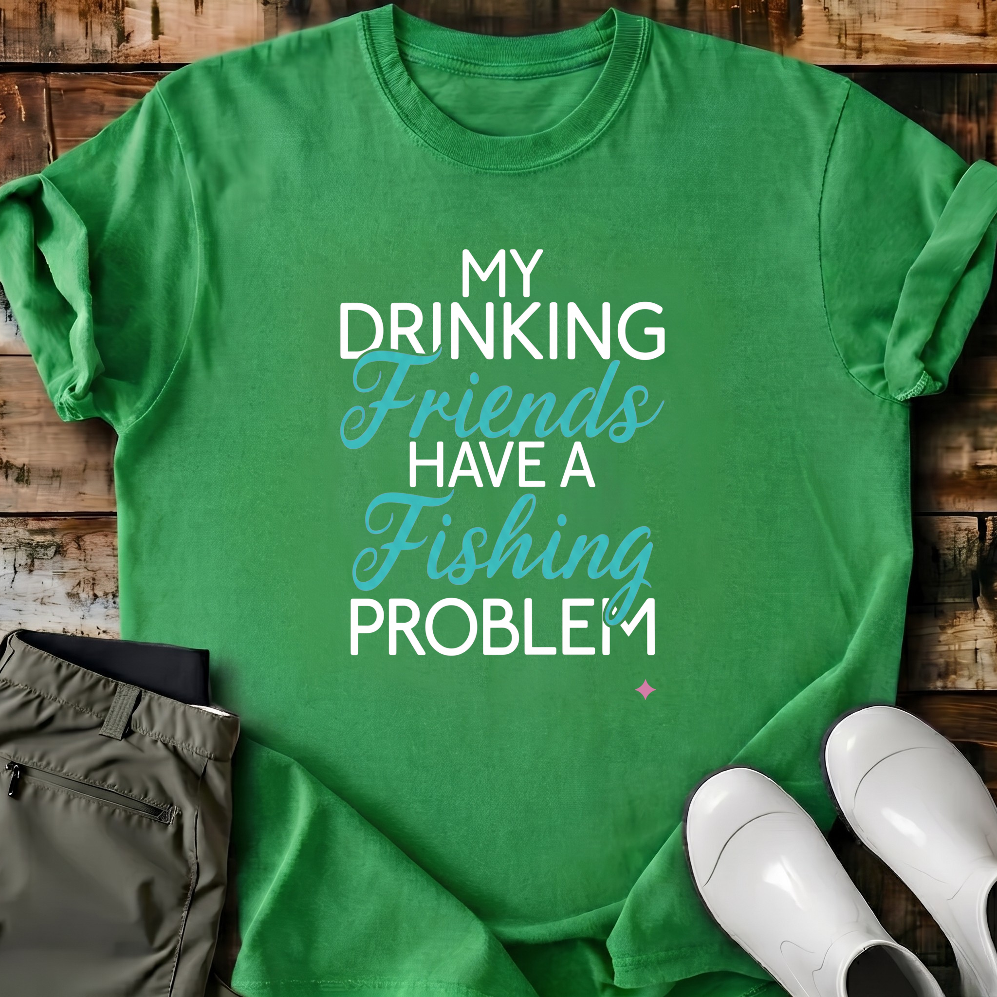 My Drinking Friends Have A Fishing Problem T-Shirt