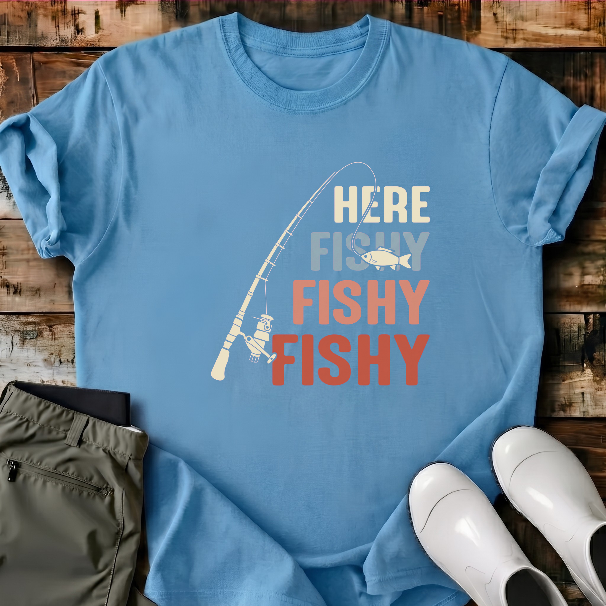 Here Fishy Fishy Fishy T-Shirt