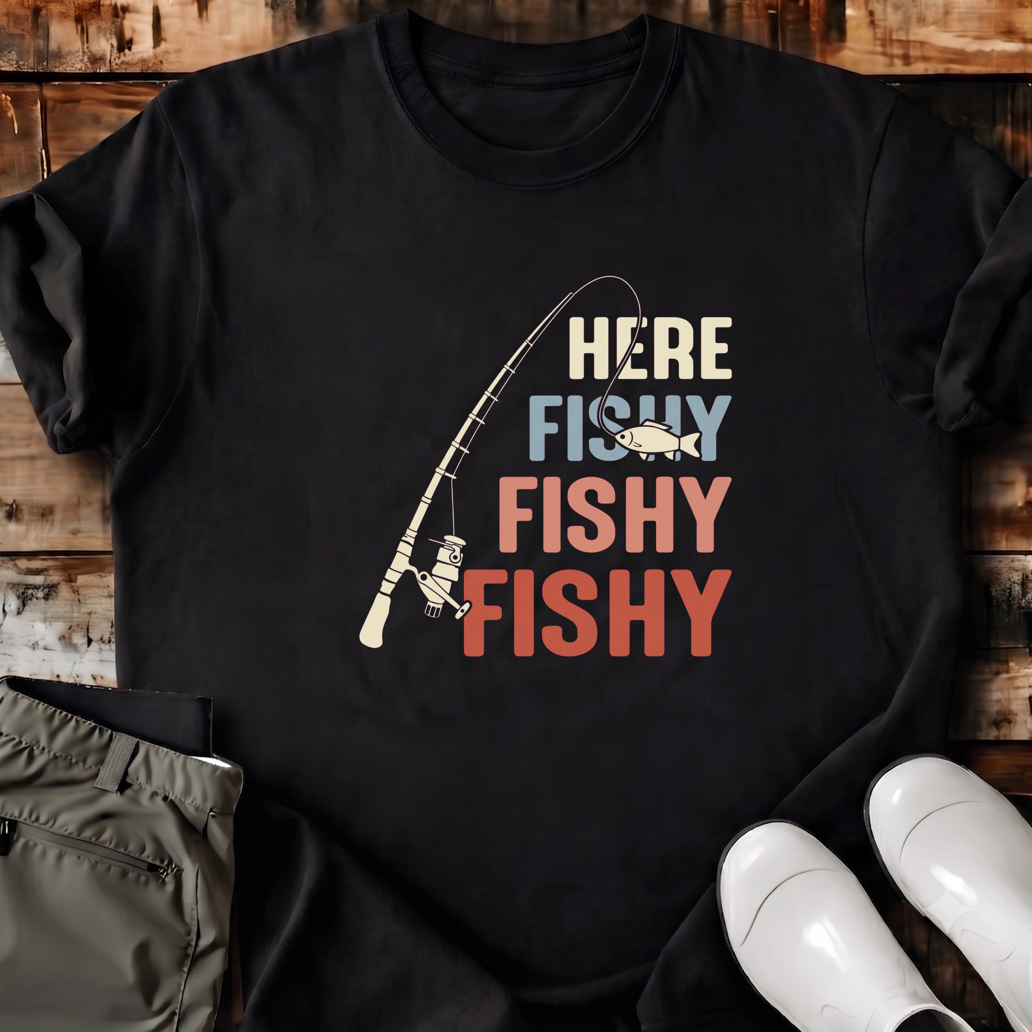 Here Fishy Fishy Fishy T-Shirt