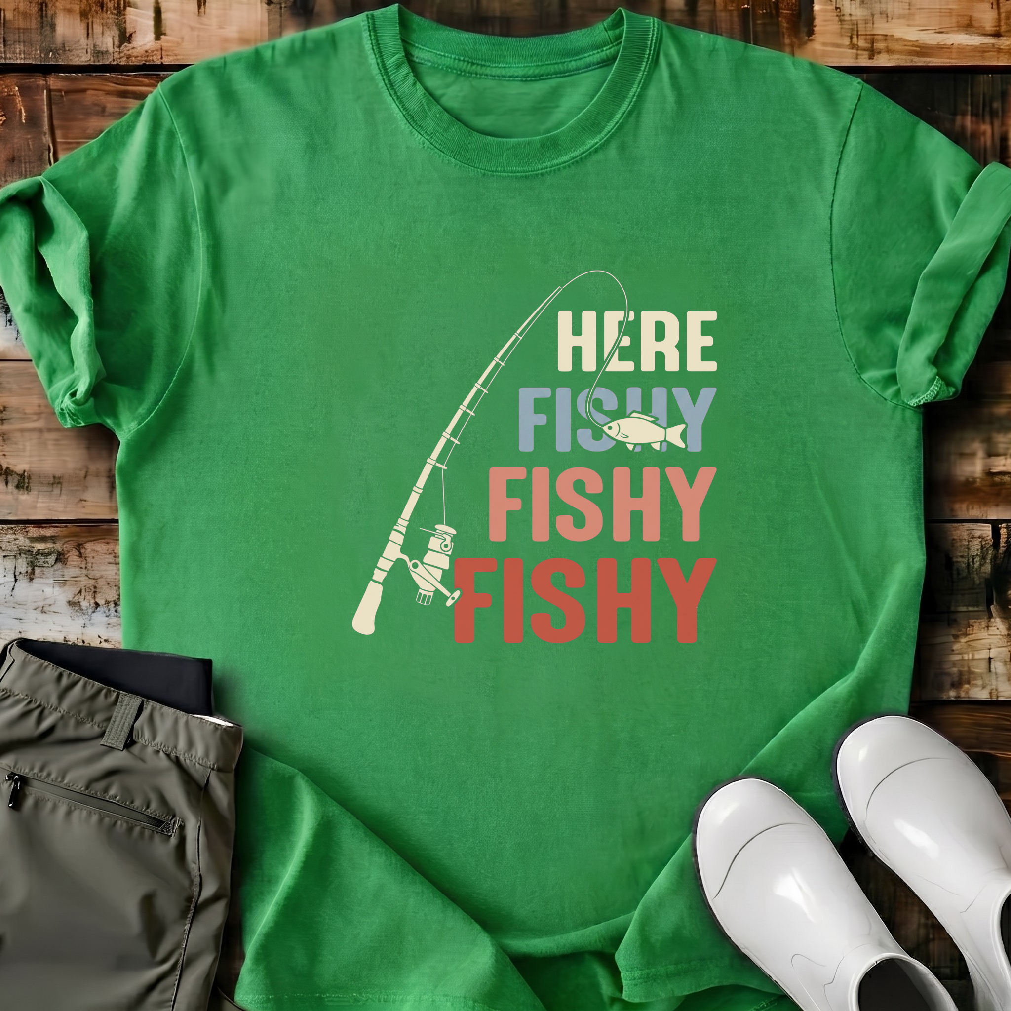Here Fishy Fishy Fishy T-Shirt