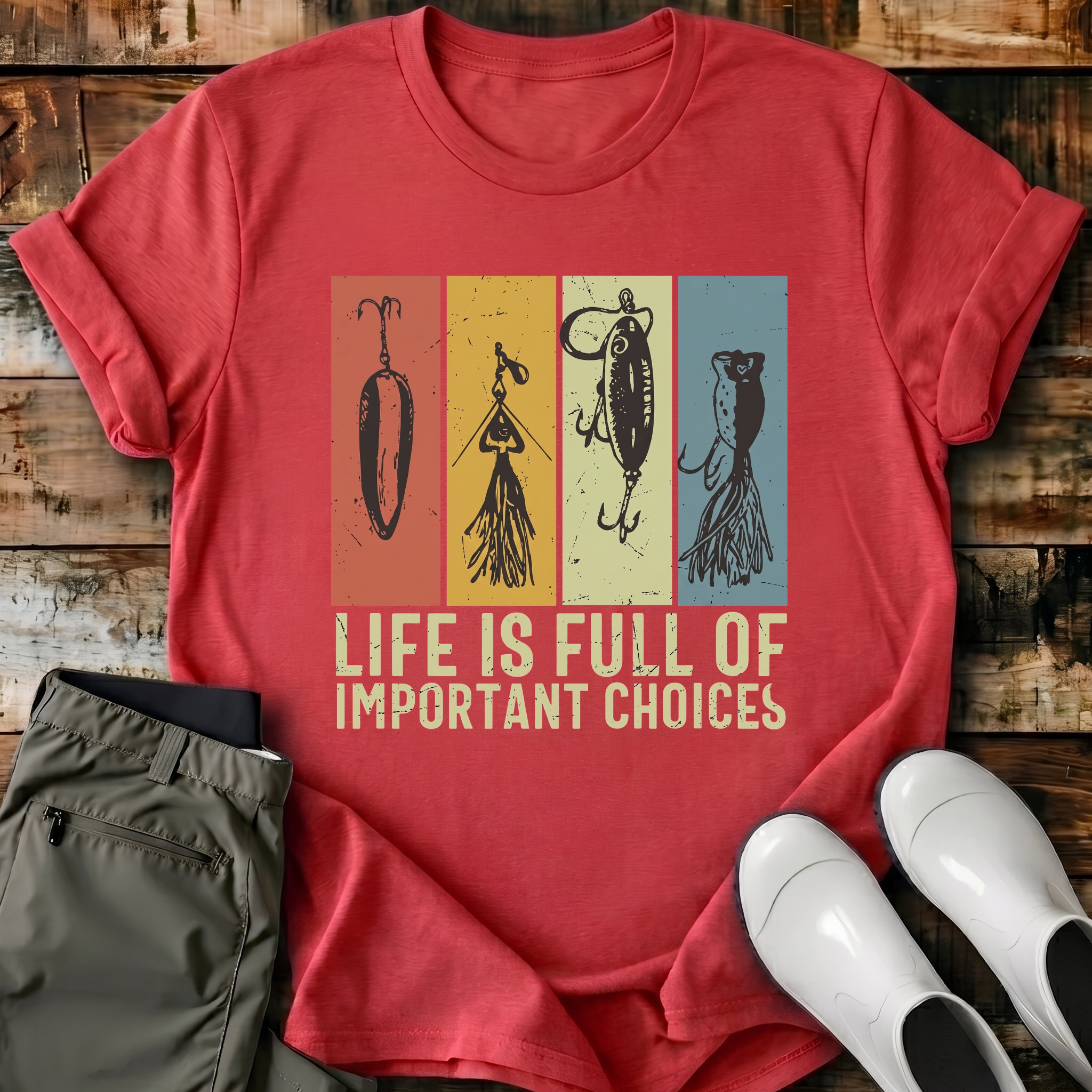 Life Is Full Of Important Choices T-Shirt