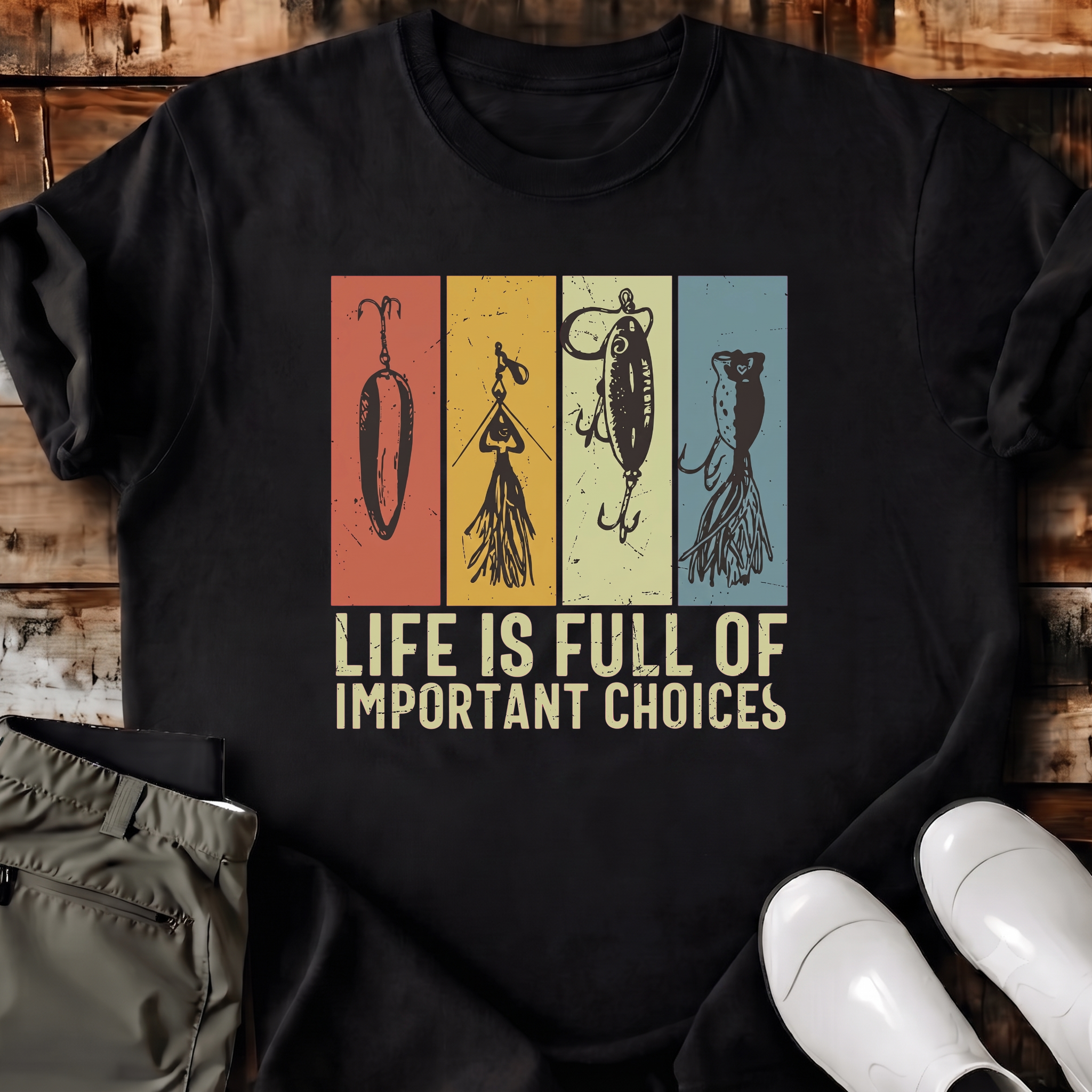Life Is Full Of Important Choices T-Shirt