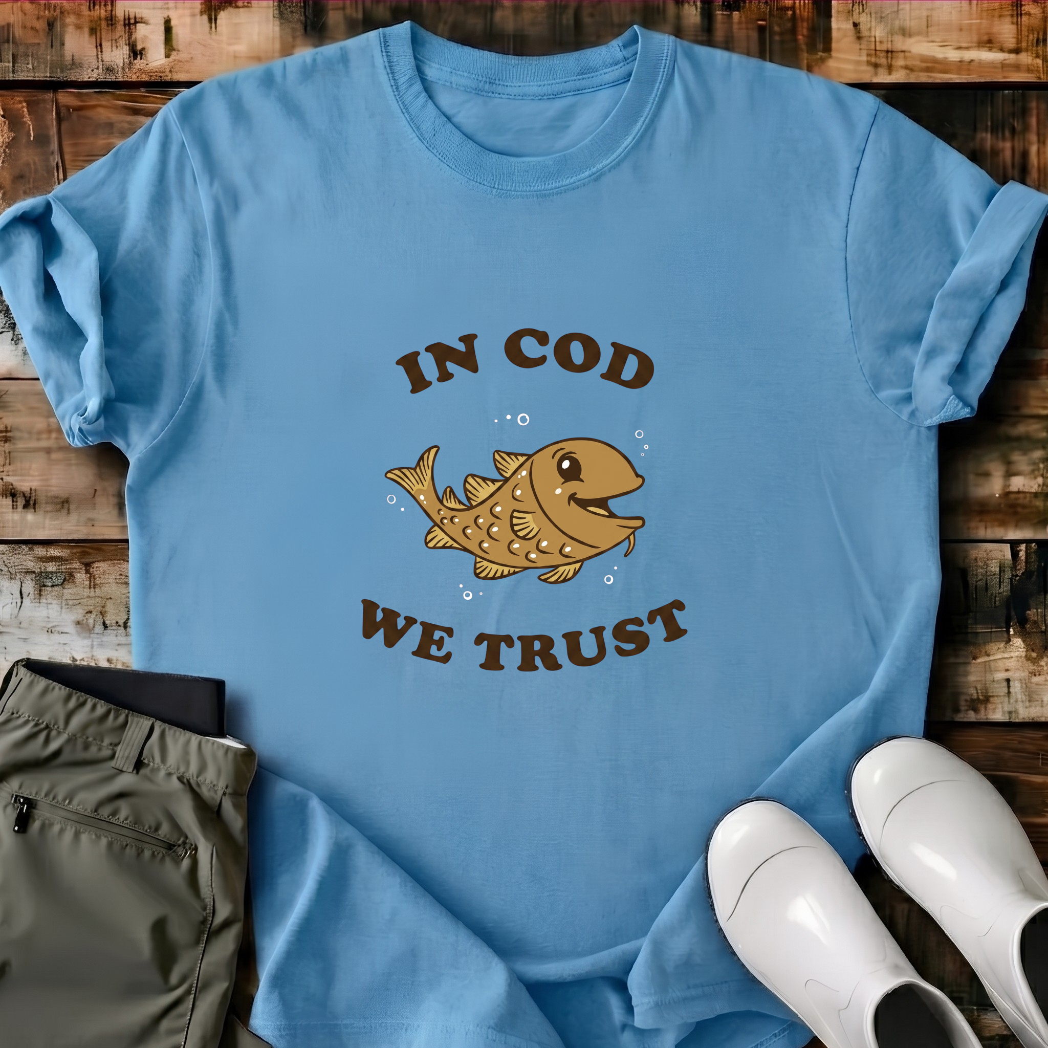 In Cod We TrustT-Shirt