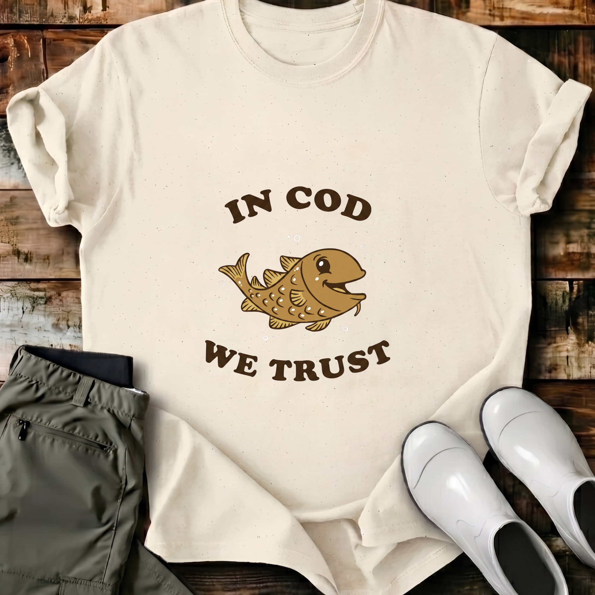 In Cod We TrustT-Shirt