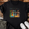Starburst Cats & Fish T-Shirt