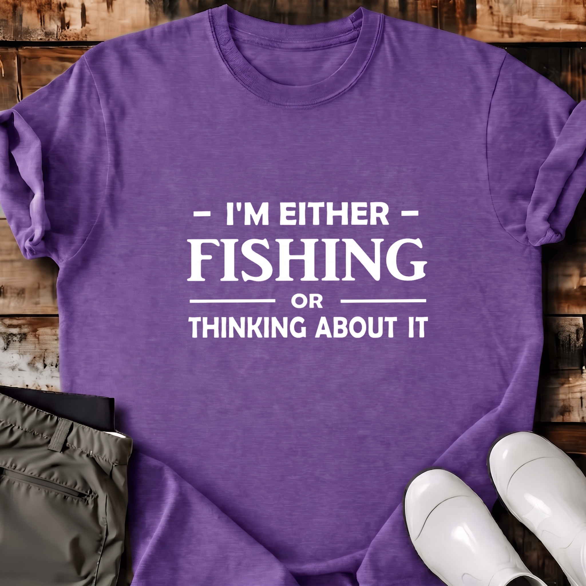 I'm Either Fishing Or Thinking About It T-Shirt