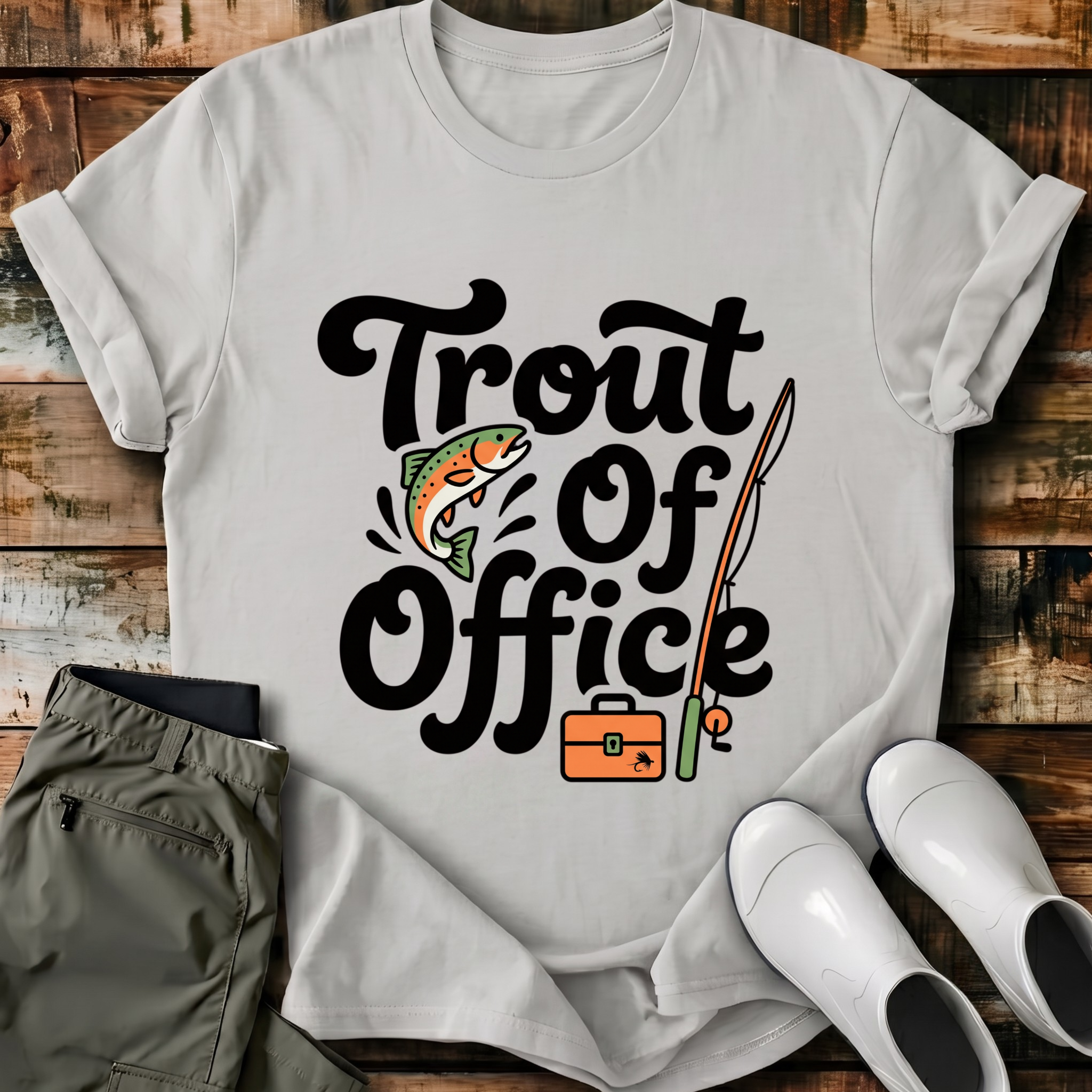 Trout Of Office T-Shirt