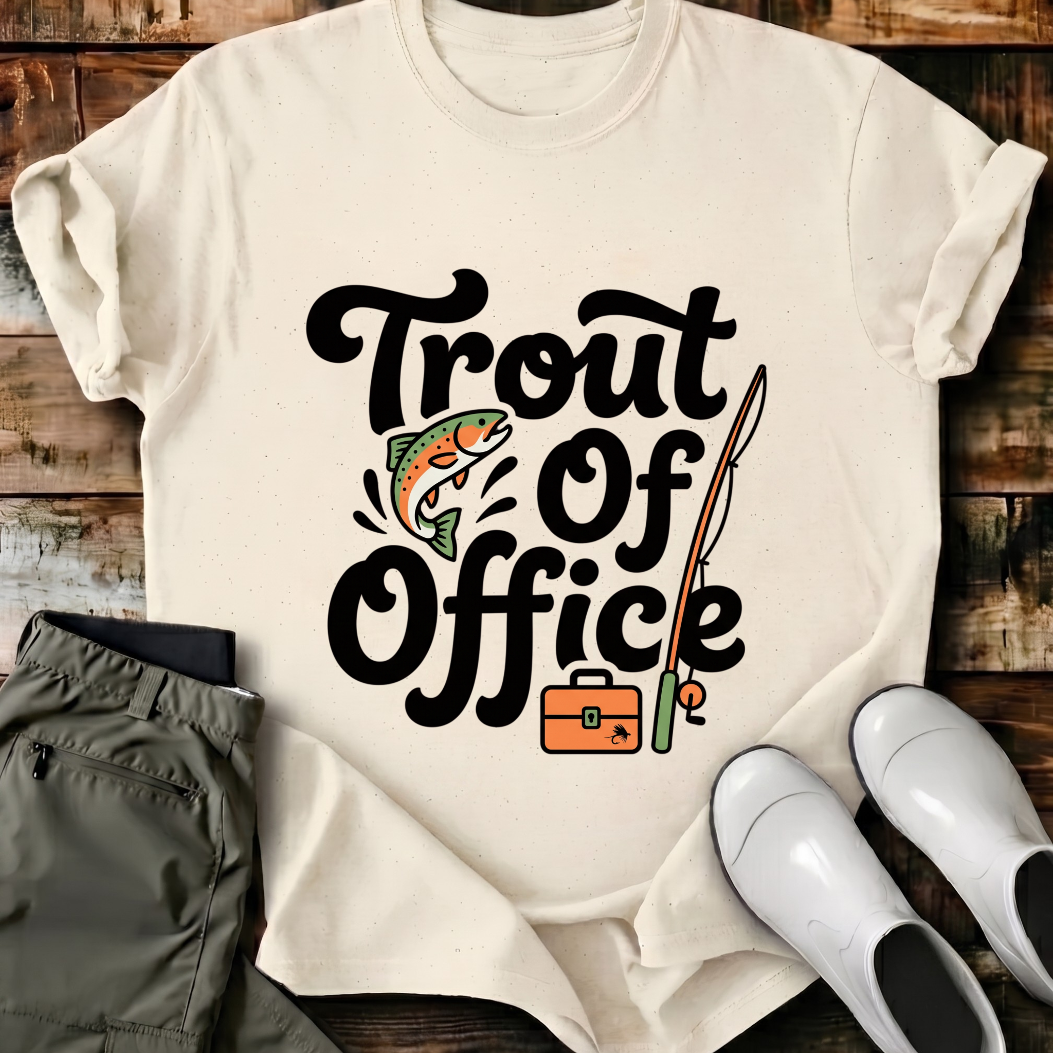 Trout Of Office T-Shirt