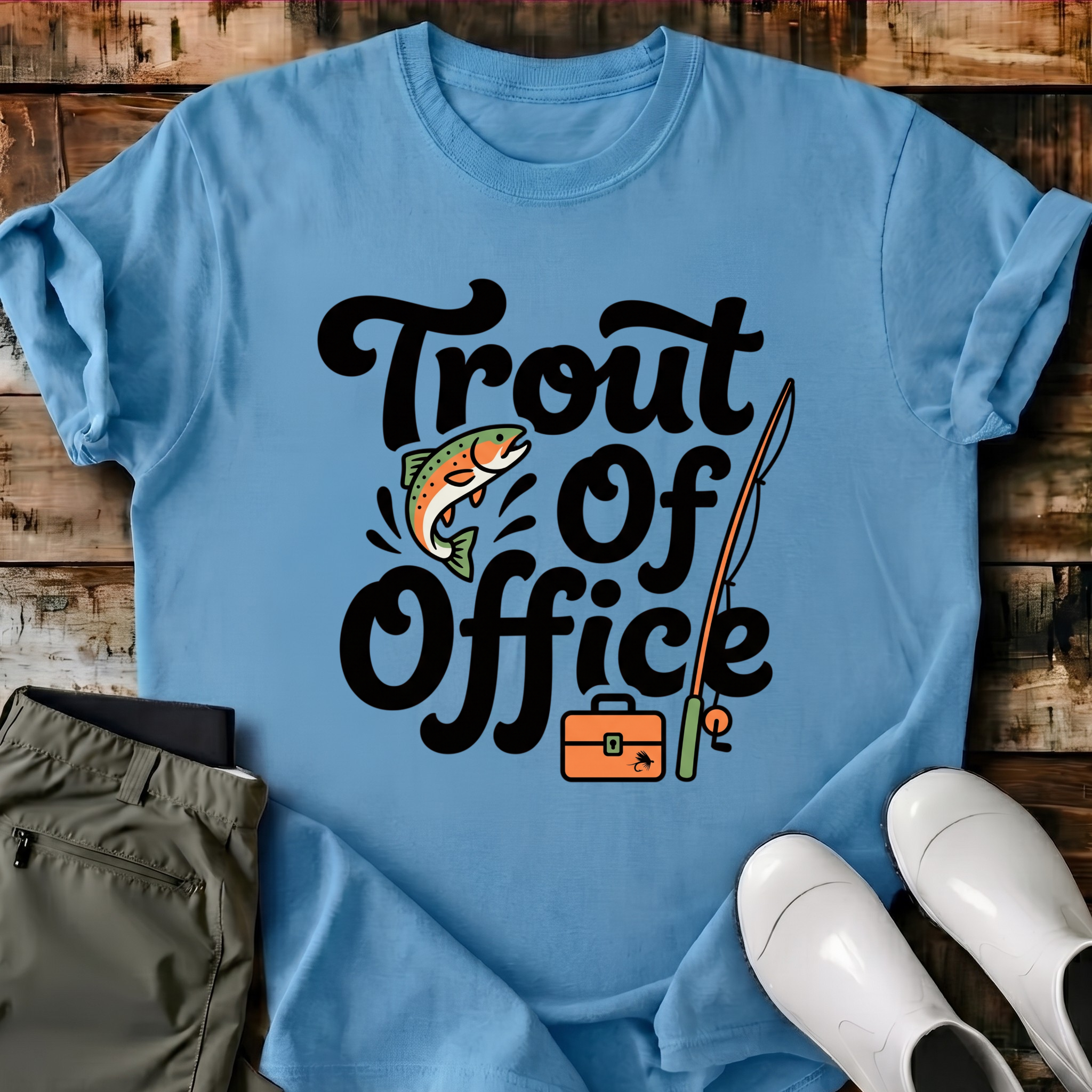 Trout Of Office T-Shirt