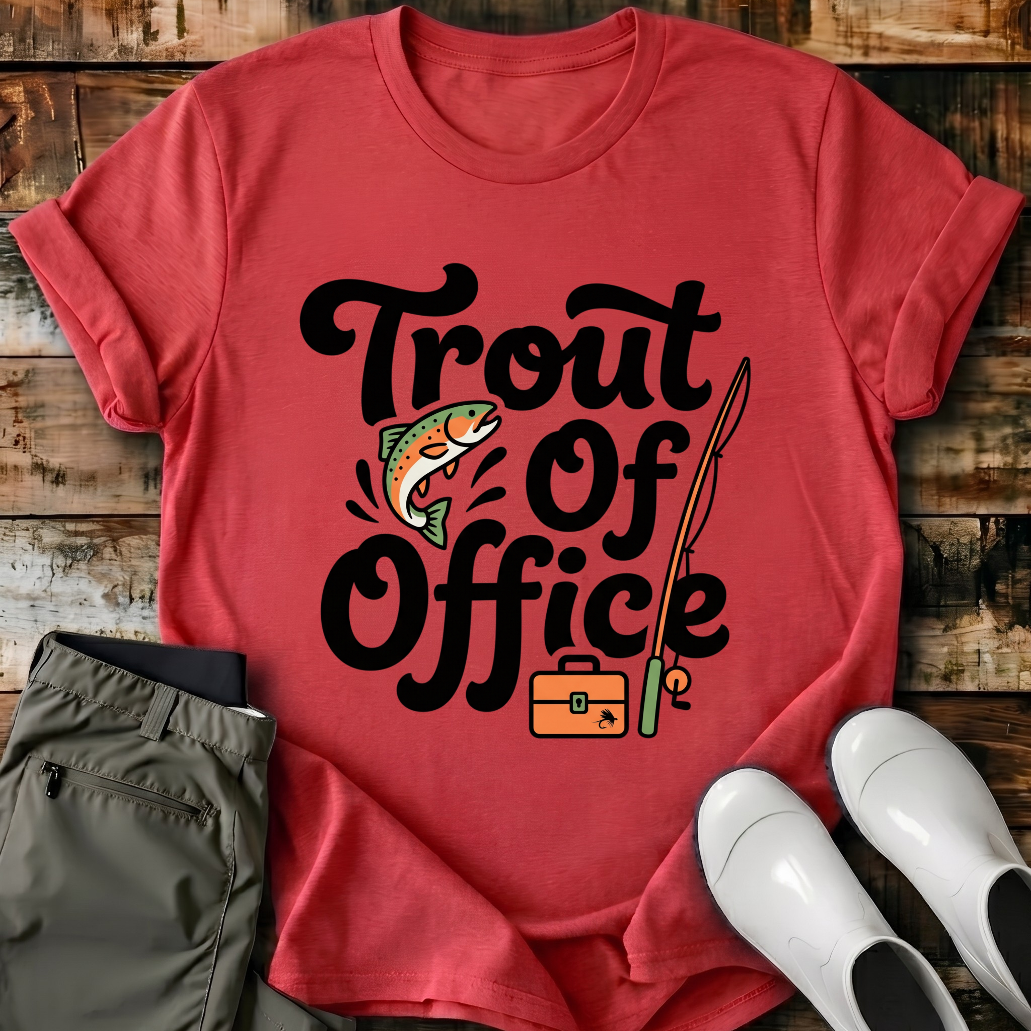 Trout Of Office T-Shirt