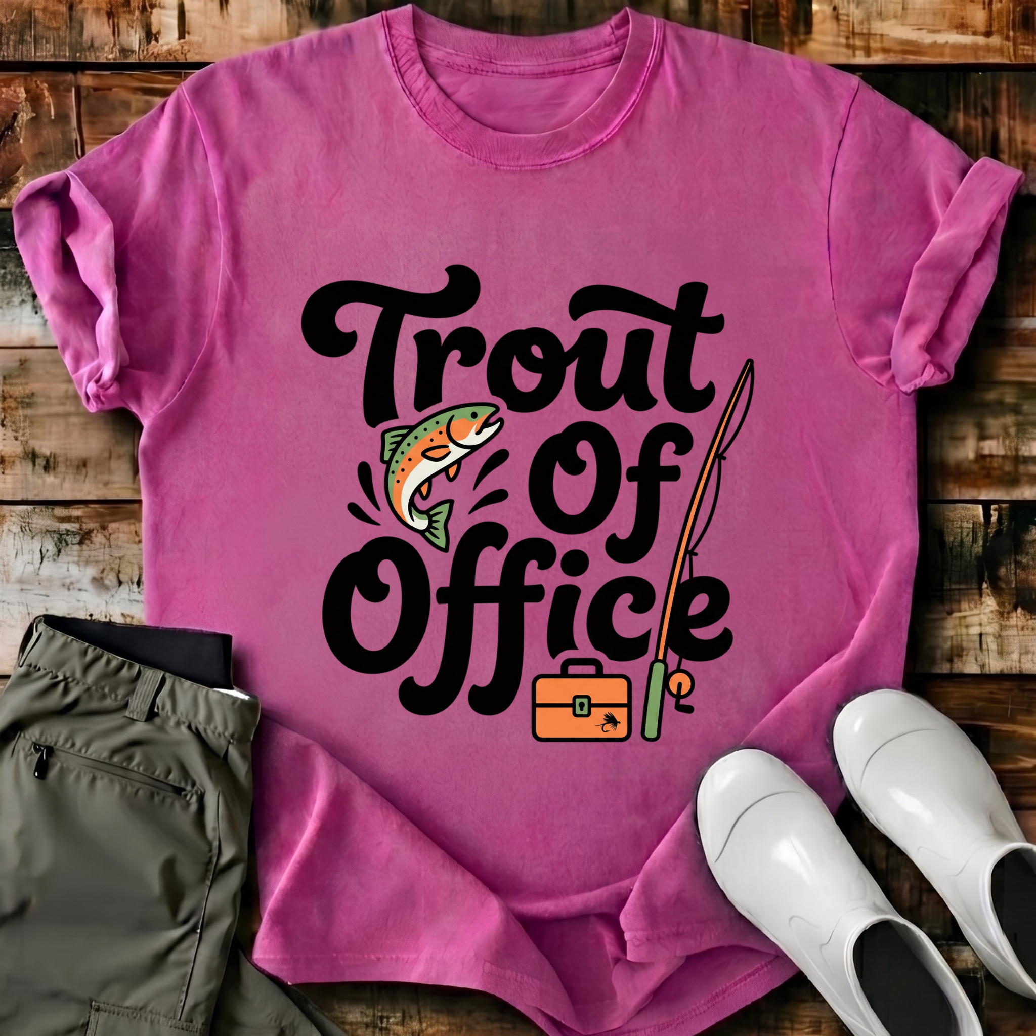 Trout Of Office T-Shirt