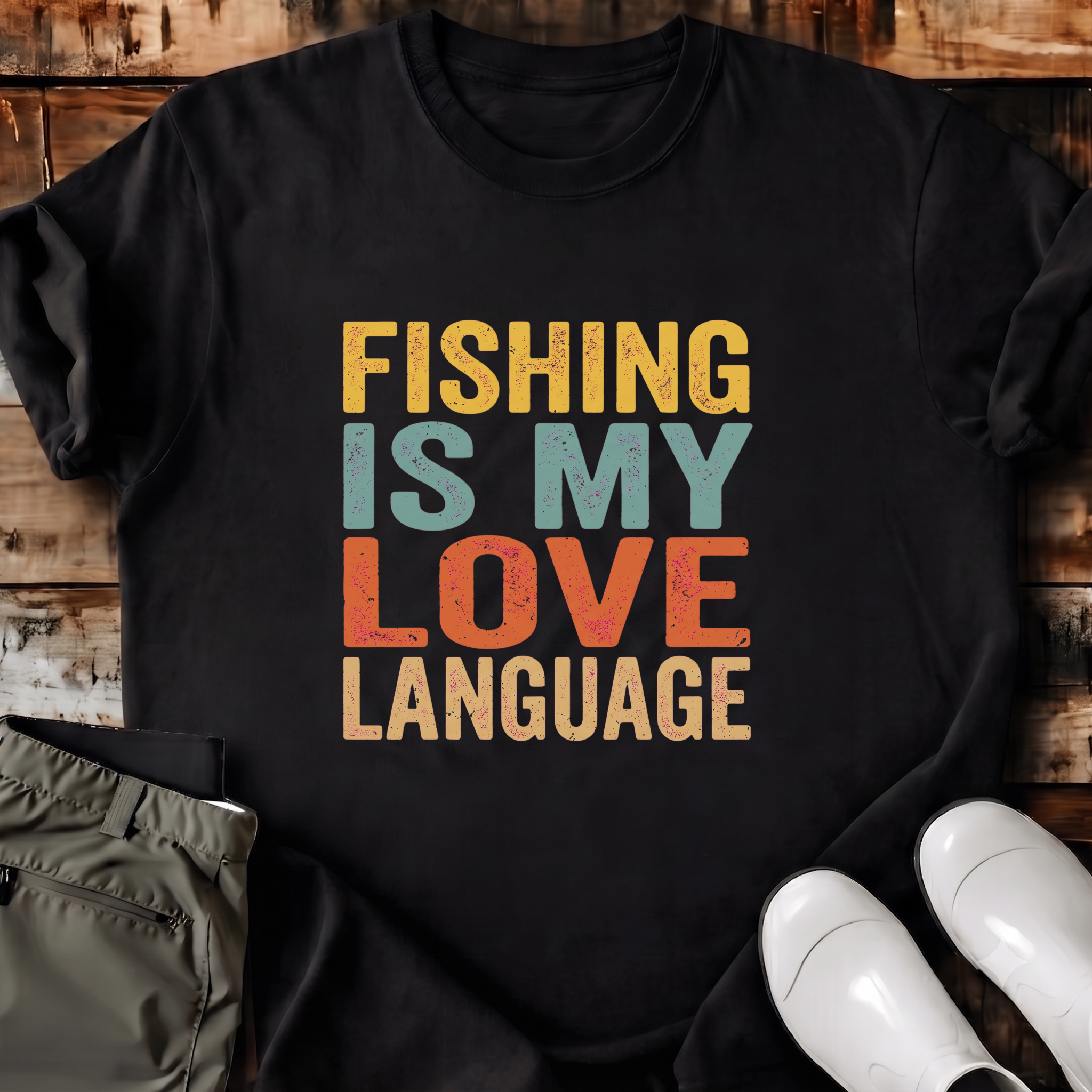 Fishing Is My Love Language T-Shirt