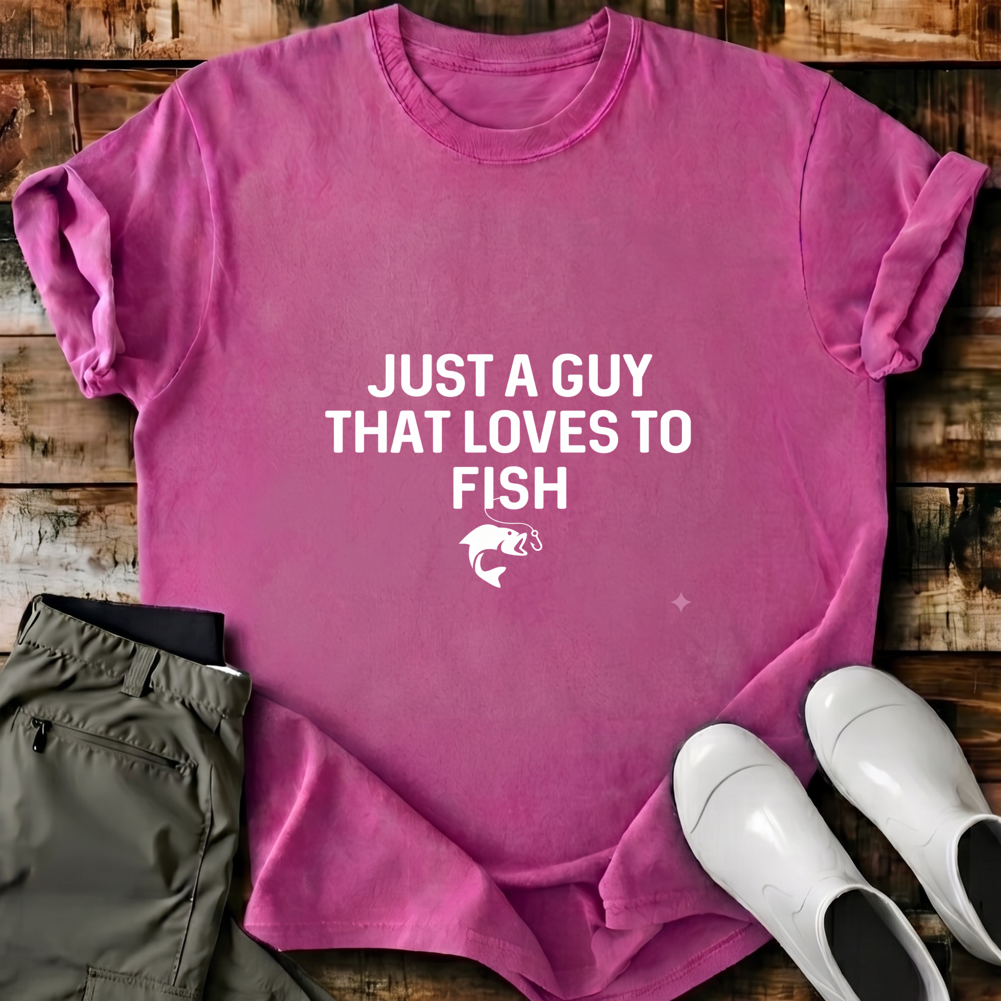 Just A Guy That Loves To Fish T-Shirt