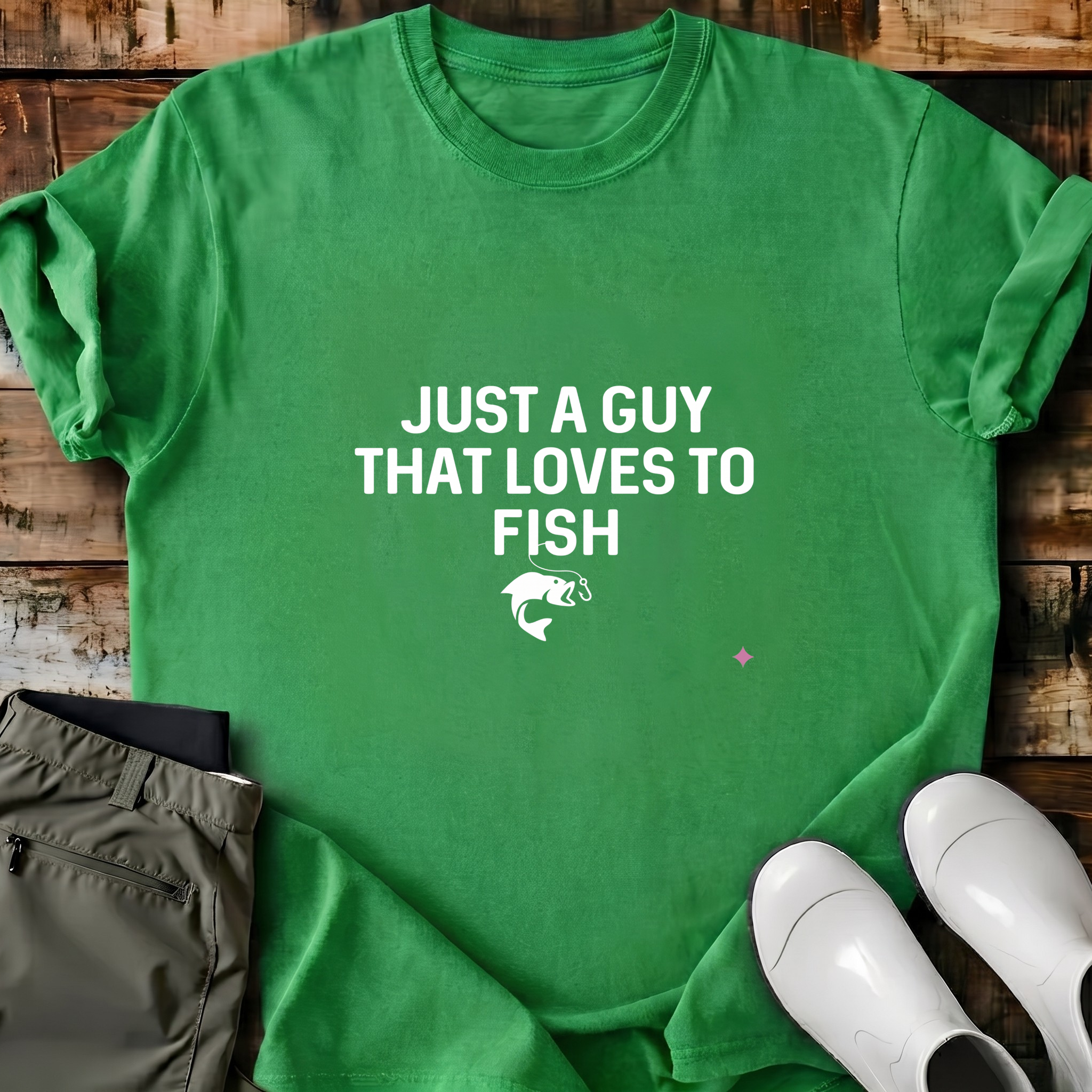 Just A Guy That Loves To Fish T-Shirt
