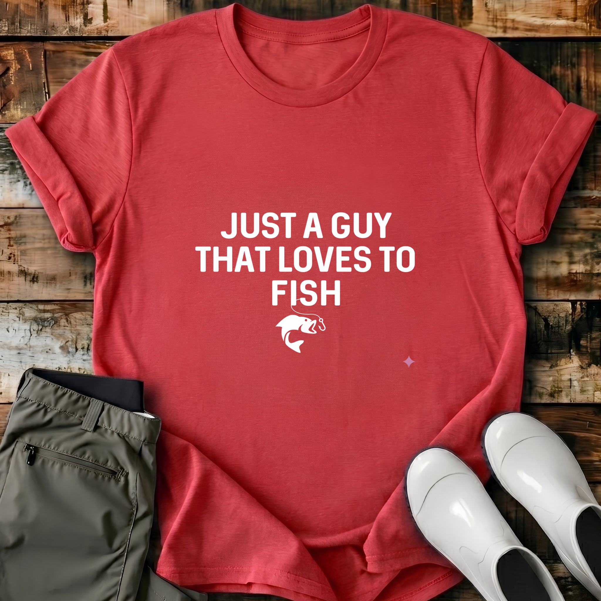 Just A Guy That Loves To Fish T-Shirt