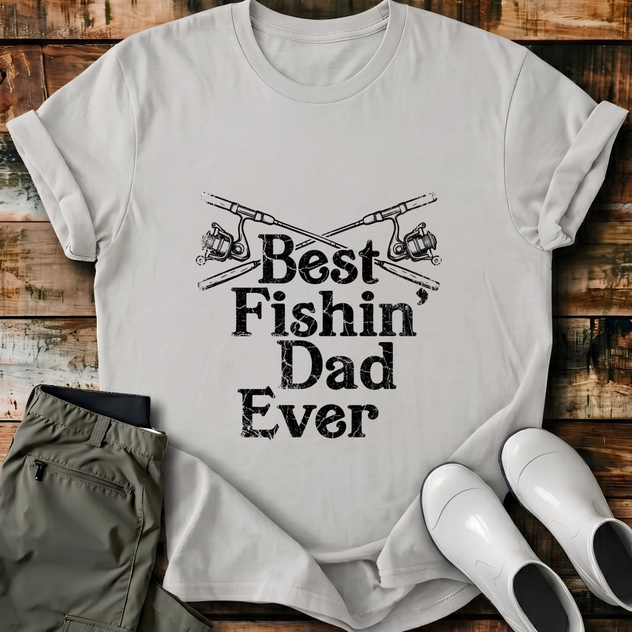 Best Fishin Dad Ever T-Shirt