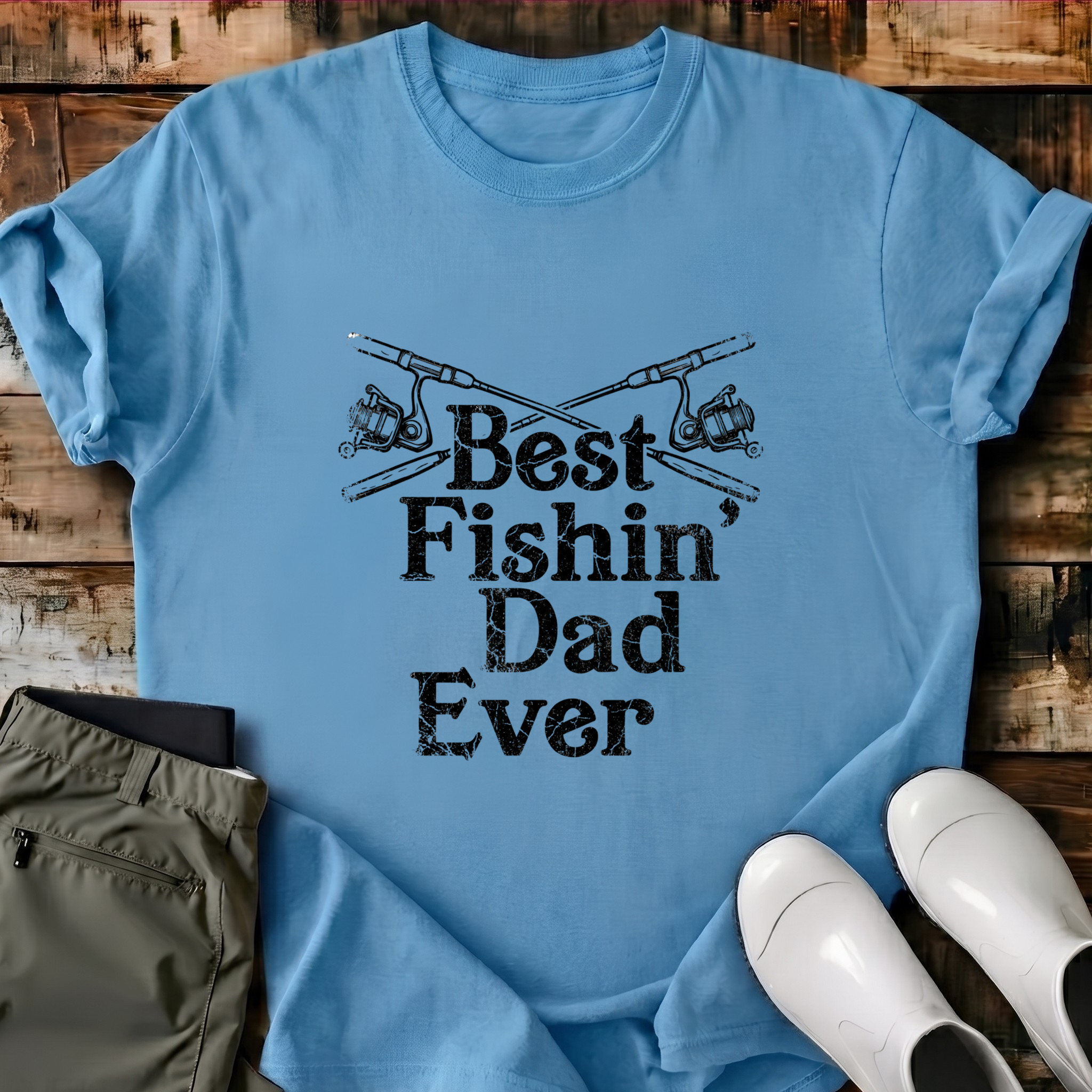 Best Fishin Dad Ever T-Shirt