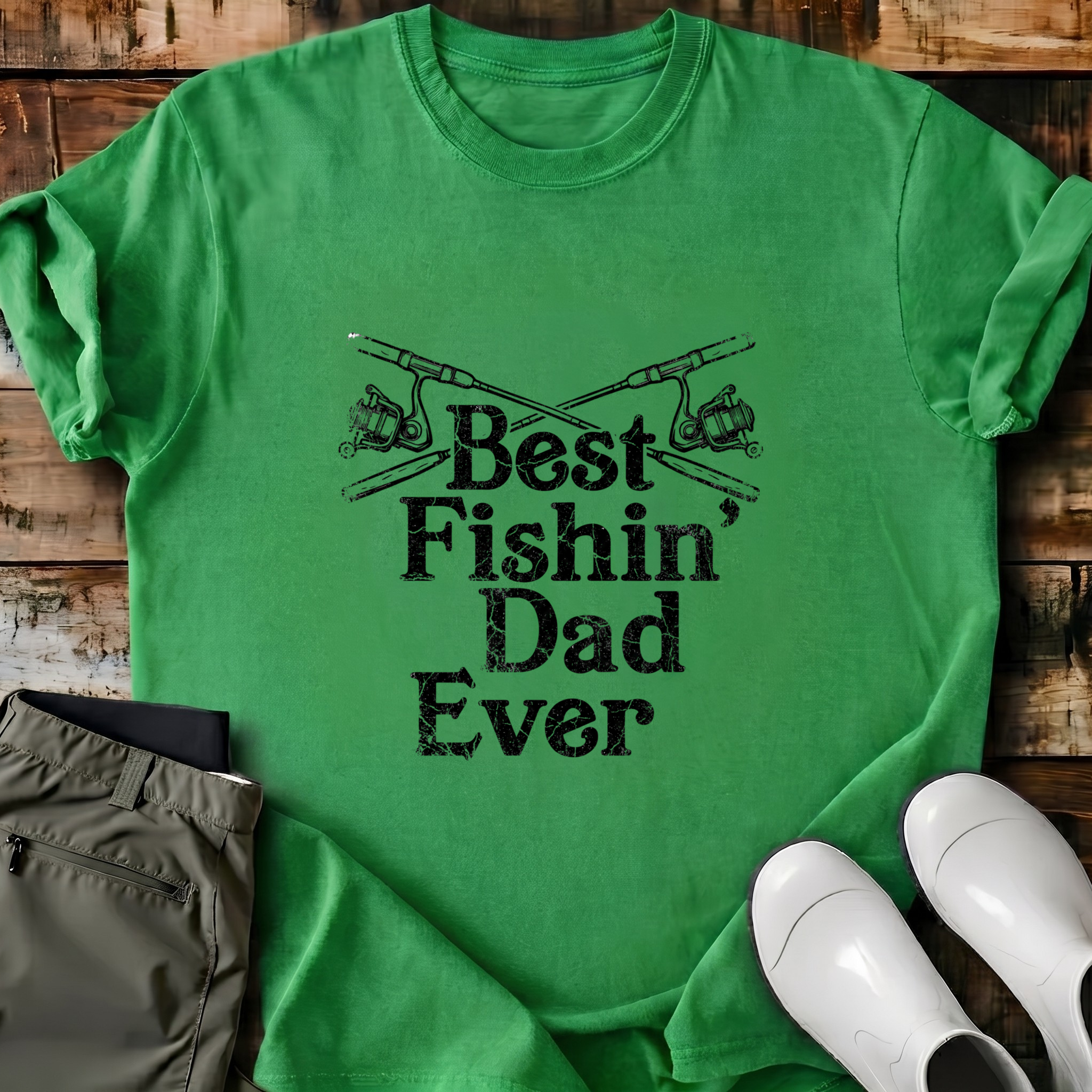 Best Fishin Dad Ever T-Shirt