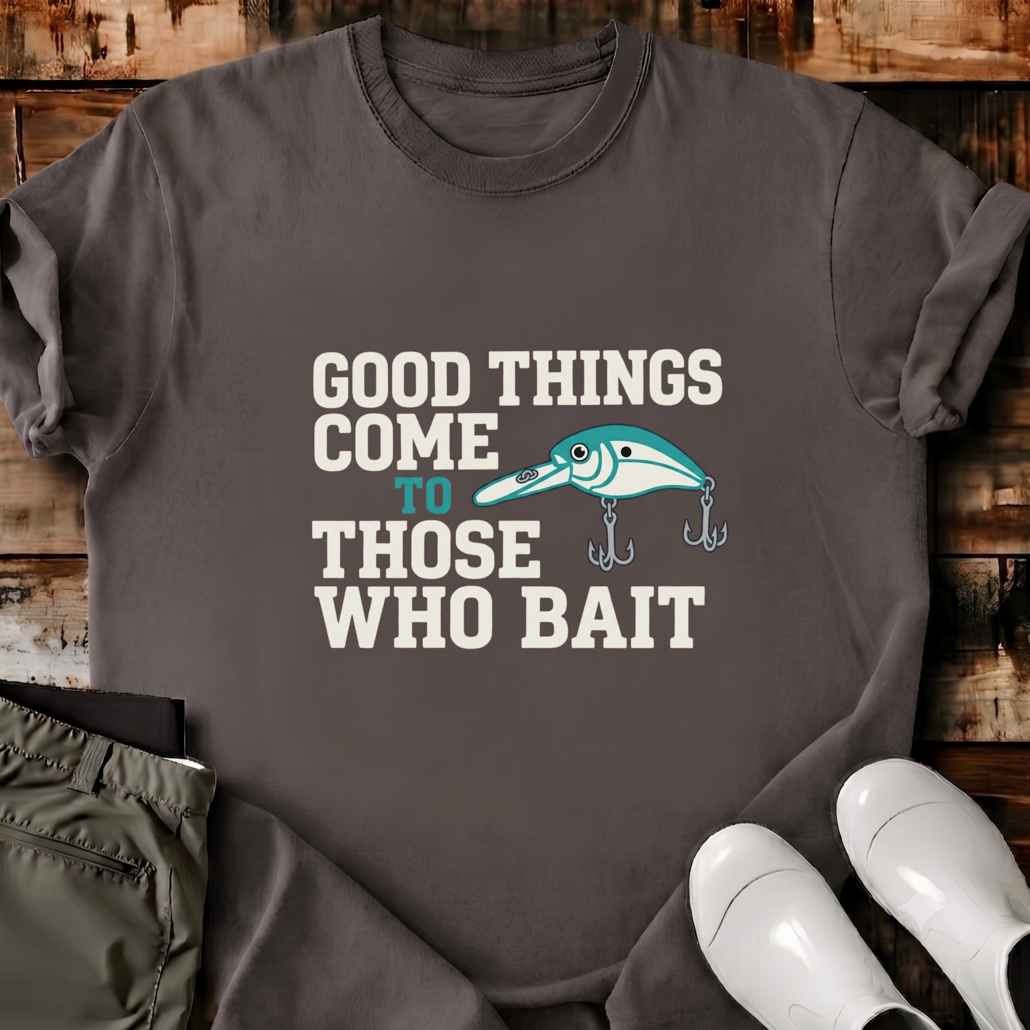 Good Things Come To Those Who Bait T-Shirt