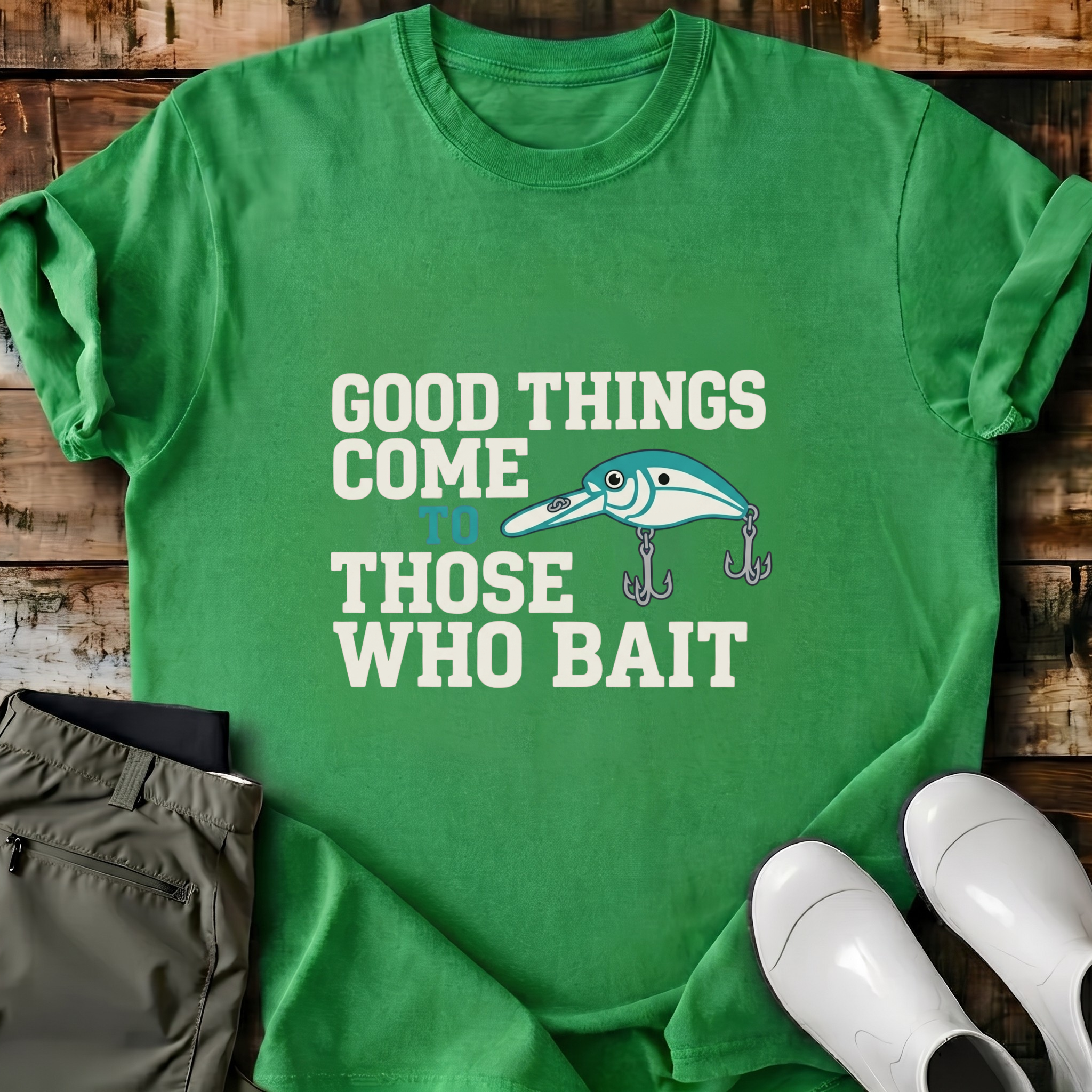 Good Things Come To Those Who Bait T-Shirt