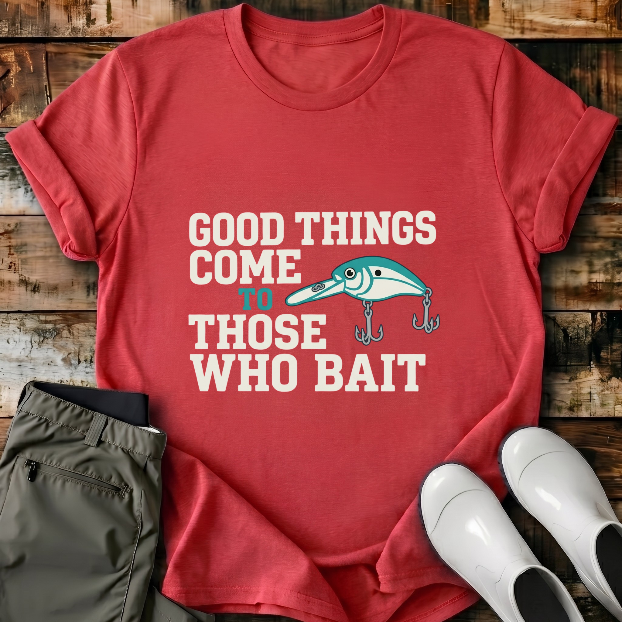 Good Things Come To Those Who Bait T-Shirt